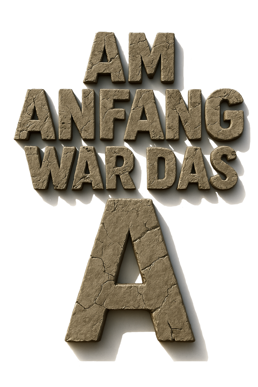 Am Anfang war das A